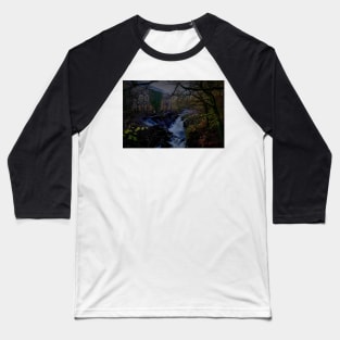 PANDY FALLS & THE OLD PENMACHNO MILL Baseball T-Shirt